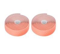 AKLOSIPY 2Pcs-Slip Route Vélo Rubans Dorés - Confortable Enveloppe De Guidon Absorption des Chocs pour Vélo De Course - Rouge (Orange) Accessoire Cyclisme Performant Et Sobre