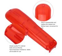 AKLOSIPY 8148 8591 Housse de Rechange pour Tondeuse à Cheveux, Coque de Protection pour Tondeuse électrique Rouge Transparente, Matériau PC Ergonomique Professionnel pour Tondeuses (Rouge transparent)