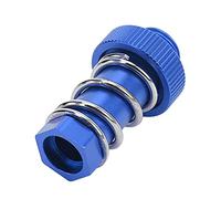 AKLOSIPY Accessoire de Mise à Niveau de Tube d'économie de Servo de Colonne de Direction de Voiture RC en Alliage d'aluminium Pour/8-Installation Facile, Haute Performance, Bleu (Blue)