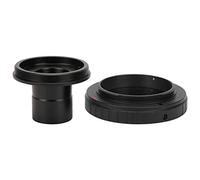 AKLOSIPY Adaptateur de Microscope à Monture en T de 23,2 Mm pour Caméra à Monture Om, Adaptateur de d'objectif T2-Om avec Interface M42x0,75 pour la Photographie au Microscope Biologique, Tube