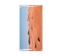 AKLOSIPY Affiche d'aquarium en PVC Autocollant 3D, Décoration de Fond de Poissons du Désert (122 * 50CM)