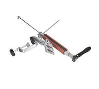 AKLOSIPY Affûteur d'angle Fixe en Métal avec 4 Meules, Base Antidérapante et Dispositif de Serrage Rapide pour l'affûtage