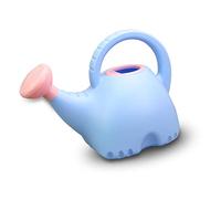 AKLOSIPY Arrosoir Mignon en Forme d'éléphant pour Enfants, Bouilloire de Jardinage en Plastique de 1,5 L - Jouet d'extérieur Amusant et Sûr en Rose (Blue)