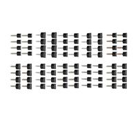 AKLOSIPY Astuce de de Haut 80pcs - Polyuréthane TPU et Remplacement du Fer pour une Marche Sûre et Confortable sur n'importe Quel