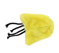 AKLOSIPY Bird Snuggle Hut pour Petits Oiseaux - Couverture en Peluche Lavable à la Main de Couleur Jaune Citron (Jaune Citron)