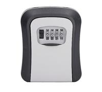 AKLOSIPY Boîte de Verrouillage des Clés avec Serrure à 4 Chiffres - Grande Solution de Stockage de sécurité d'acidité pour Une Utilisation à Domicile et en Plein Air