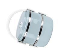 AKLOSIPY Boîte Portable E Stainl Steel LU avec Trou et Les pour Office & Travel Use (Couche Double)