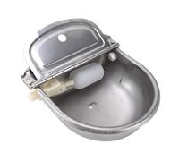 AKLOSIPY Bol d'eau Potable Automatique en Acier Inoxydable pour Bétail et Animaux de Compagnie - Abreuvoir Facile à Nettoyer pour Chevaux, Vaches, Chiens et Plus