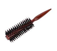 AKLOSIPY Brosse à Cheveux Ronde avec Poignée à Queue Pointue, Peigne à Rouleau Statique pour Boucler les Franges Lissantes, Brosse de Séchage Volumisante de qualité Salon pour Boucles vers (Sergé)