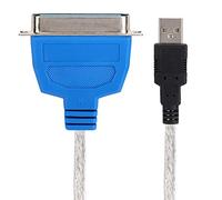 AKLOSIPY Câble Adaptateur Imprimante USB vers 1284 Interface Cn36 1.5m | Puce Pl2305 Vitesse De Transmission 12Mbps Connexion À Branchement À Chaud Compatible Imprimante Parallèle Bidirectionnelle