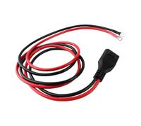 AKLOSIPY Câble de batterie supplémentaire pour Ecoflow 2/Max, 1,5 m | Compatible avec 3 et WAVE 3, fils de cuivre épais de 8 AWG, construction ABS durable, support de courant bidirectionnel