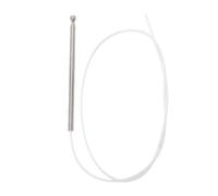 AKLOSIPY Câble de Mât D'antenne d'alimentation pour MX5 Miata NB | Mât Télescopique en Acier, Ajustement Direct pour Radio AM/FM, Conception Durable et Résistante à la Rouille
