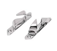 AKLOSIPY Cale D'étrave de Bateau Guide D'amarrage de Bateau Taquet D'amarrage en Acier Inoxydable 316 Guide-câble coudé de 4,5 Pouces Remplacement OEM avec des Performances Stable