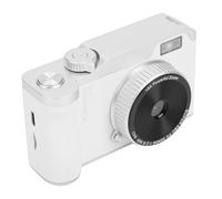 AKLOSIPY Caméra CCD, Enregistrement Vidéo HD 4K, Zoom Numérique 16X, Mise au Point Automatique, Appareil Photo Numérique Portable Vintage avec écran Rabattable de 2,4 Pouces, pour la (Black)