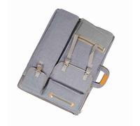 AKLOSIPY Canva Multi-Fonction Grand Sac d'art pour Extérieur et Esquisse - Porte-pli d'art (Grey)