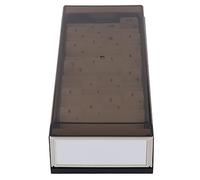 AKLOSIPY Card File Holder Durable Transparent Plastic for Business Card