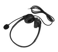 AKLOSIPY Casque de service client avec microphone antibruit - Écouteurs filaires binauraux pour PC et ordinateur portable, idéal pour les centres d'appels et les télémarketing (modèle 3,5 mm)