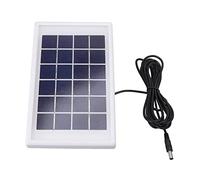 AKLOSIPY Chargeur de Panneau Solaire 3 W 6 V pour Voitures, Bateaux et Utilisation en Extérieur - Batterie en Silicium Polycristallin Haute efficacité et Semi-Flexible