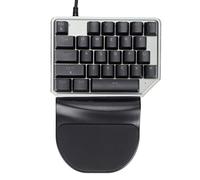 AKLOSIPY Clavier de Jeu RVB à Une Main Portable Omic Hanical Clavier pour Performance UM