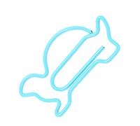 AKLOSIPY Clips en Forme d'animaux Mignons, 100 Pièces, Pinces Métalliques Antidérapantes de Couleur Vive pour les Projets d'artisanat à la Maison, au Bureau et à l'école (Tortue)