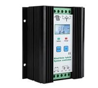 AKLOSIPY Contrôleur de Charge Solaire éolien PWM, Régulation Numérique | Charge haute efficacité, indicateur d\'écran LCD, protection contre la foudre et l\'inversion, mise en œuvre du circuit