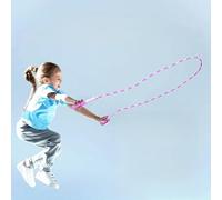 AKLOSIPY Corde à Perles Souples pour Enfants et Adultes, Corde à Sauter pour Le Fitness et Poignées Ergonomiques (Sac d'emballage Exquis Rose [Mise à Niveau de)