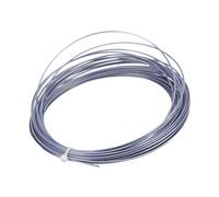 AKLOSIPY Corde de Tennis Hexagonale pour Professionnels - Fil en Polyester Haute durabilité, Longueur 12 M/39,4 Pieds, Performances et Contrôle Exceptionnels (Gray)