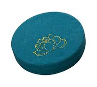 AKLOSIPY Coussin De Méditation en Mousse De Coton Et Lin Amovible Et Lavable Confortable pour Usage Domestique Et Bureau Disponible en Marron Gris Beige Et Bleu Lac