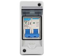 AKLOSIPY DC Disconnect Commutateur 16A 1000V Disjonction de Circuit Miniature avec Boîte IP65 pour Les Systèmes PV Solaires et l'intégration de la Grille