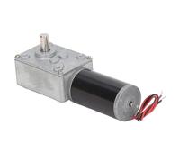 AKLOSIPY DC24V Motor d'auto-verrouillage du Moteur Réversible à la Vitesse de la Vitesse d'arbre Unique pour Diverses Applications en Robotique, Bureau et Utilisation (80RPM)