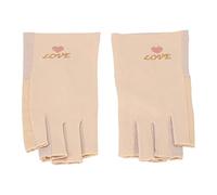 AKLOSIPY de Manucure sans Doigts pour le Durcissement du Vernis Gel, Housse de Main en Fibre de Coton Extensible et Respirante pour Femmes et Filles, Empêche l'assombrissement et le Vieillissement