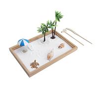 AKLOSIPY Décoration de Plateau de Sable, Artisanat de Paysage de Bureau, Ornement sur Le Thème de la Plage, Bricolage pour la Décoration de la Maison et du Bureau