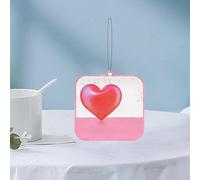 AKLOSIPY Désodorisant de Voiture Suspendu en Forme de Cœur, Parfum Durable, Décoration pour la Saint-valentin, Parfums Automobiles (Type 1)