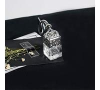 AKLOSIPY Désodorisant de Voiturebouteille de Parfum Décorativebouteille électronique Vidediffuseur de Désodorisant en Verre Rechargeable pour Voituredécor à la Maisonbouteille de Parfum avec (SILVER)