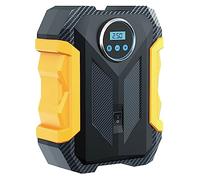 AKLOSIPY Détection de Pression des Pneus de la Pompe à Air, Moteur à Bobine de Cuivre Pur, Gonflage Rapide, Arrêt Automatique avec Lampe de Nuit, Faible Bruit, Stockage de Câble