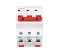 AKLOSIPY Disjoncteur 3P DC 6000A pour Systèmes Photovoltaïques - 16A 750V avec Installation Facile sur Rail DIN