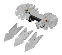 AKLOSIPY Durable 3-Piece Thread Gauge Set Including 60° and 55° Center