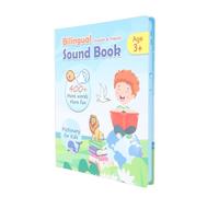 AKLOSIPY Educational French English Sound Book with Engaging Audio for