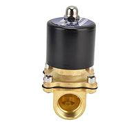 AKLOSIPY Électrovanne électrique en Laiton Normalement Fermée 2W 200 20 G3/4 Pouces pour Le Gaz et la Conception Conviviale (AC220V)