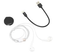 AKLOSIPY Enregistreur Vocal Rond avec Autonomie de 35 Heures, Fonction OTG, Activation Vocale pour Les Conférences, Les Entretiens et Les Réunions (8G)