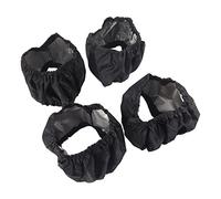 AKLOSIPY Ensemble de Housses de Roue pour Poussette pour bébé - Roue en Tissu Oxford 4 Pièces pour Poussettes Parapluie, Compatible avec City MINU GB Pockit + Liteway (Petite taille (paquet unique))