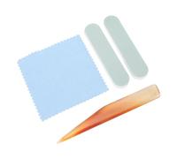 AKLOSIPY Ensemble d'outils de Polissage de Bijoux 4 Pièces avec Pierre de Polissage, Bâtons de et Chiffon pour l'entretien de l'or, de 'argent et de 'argile Métallique