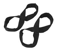 AKLOSIPY Figure 8 Sangles de Levage pour Haltérophilie, Bandes de Poignet Antidérapantes avec Coussin en Coton épais, Support de Dynamophilie pour la Musculation, Exercices de Gymnastique, Paire