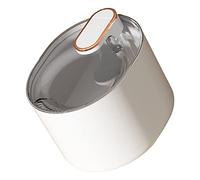 AKLOSIPY Fontaine Automatique pour Animaux de Compagnie de Grande capacité, Triple Filtration et Moteur Silencieux pour Chats et Chiens-sûre et Facile à Utiliser (White)