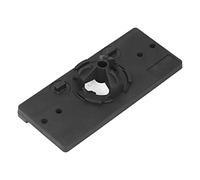 AKLOSIPY Gabarit de Scie Cloche pour Charnière - Localisateur de Perçage de Charnière en ABS pour un Trou de Tasse Précis et une Installation Facile (BLACK)