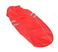 AKLOSIPY Gitre Réfléchissant de Chien Rouge pour Une Haute visibilité Activités de Plein Air sous la Pluie et la Brillance (M)