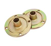 AKLOSIPY GO Kart Wheel Hub 4 Stud Wheel Hub ATV Wheel Hub 25 Mm 24t Alloy en Acier Lourd avec 4 Boulons M10 pour Le Trike Drift Quad Bike
