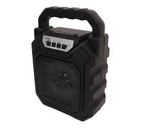 AKLOSIPY Haut-parleur de karaoké portable avec microphone - Système sonore de 10,2 cm pour la maison, les fêtes et les événements en plein air ()