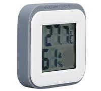 AKLOSIPY Hygromètre d'intérieur Précis avec Dos Magnétique pour la Maison, la Chambre, le Bureau et Plus Encore, Interrupteur Celsius et Fahrenheit