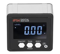 AKLOSIPY Inclinomètre Numérique avec Base Magnétique, Rapporteur et Détecteur d'angle pour le Travail du Bois, la Construction et l'automobile